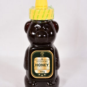 Golden Bee Plastic Teddy Bear Jar - Image 3