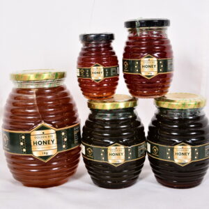Golden Bee Honey Pot
